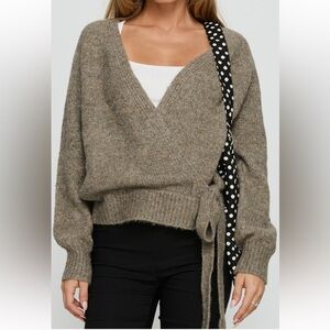 NWT Princess Polly Daelan Wrap Cardigan